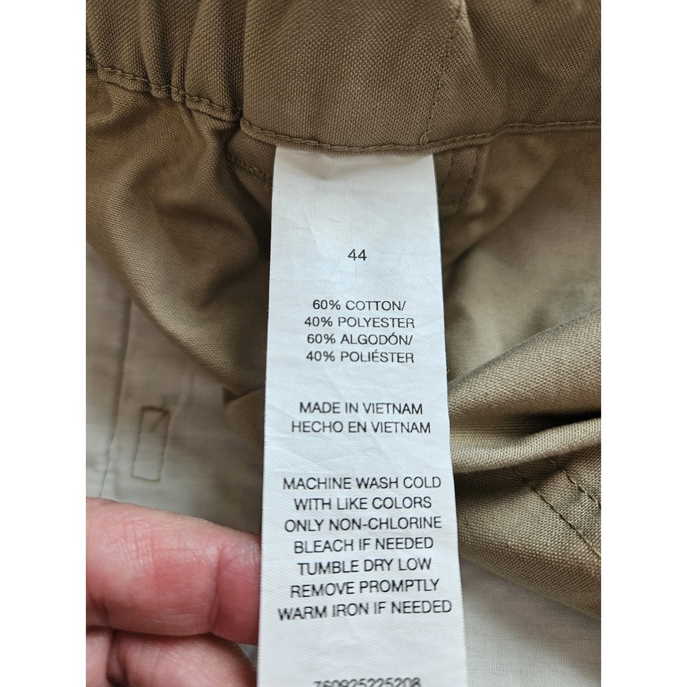 NWT Savane Men's Hiking Original Khakis Cargo Shorts Pockets, Size 44 - Picture 8 of 8